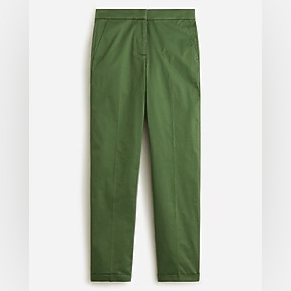 J. Crew Pants - J.Crew Kate cuffed straight-leg pant in lightweight chino